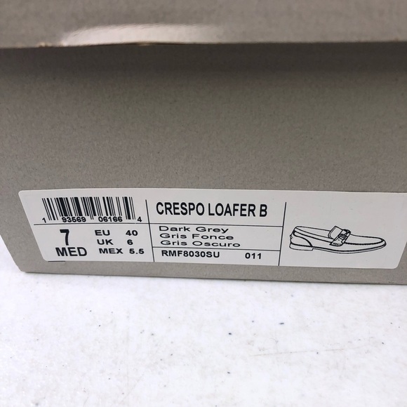 Kenneth Cole Reaction Gray Crespo Loafer Shoes Size 7 - Picture 8 of 8